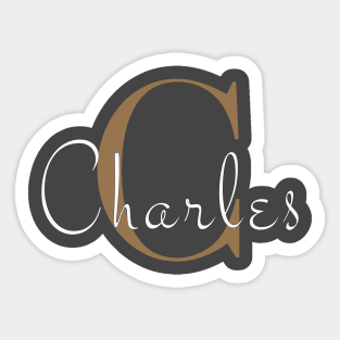 I am Charles Sticker